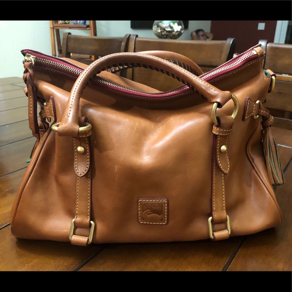 Florentine Vanchetta Small Leather Satchel